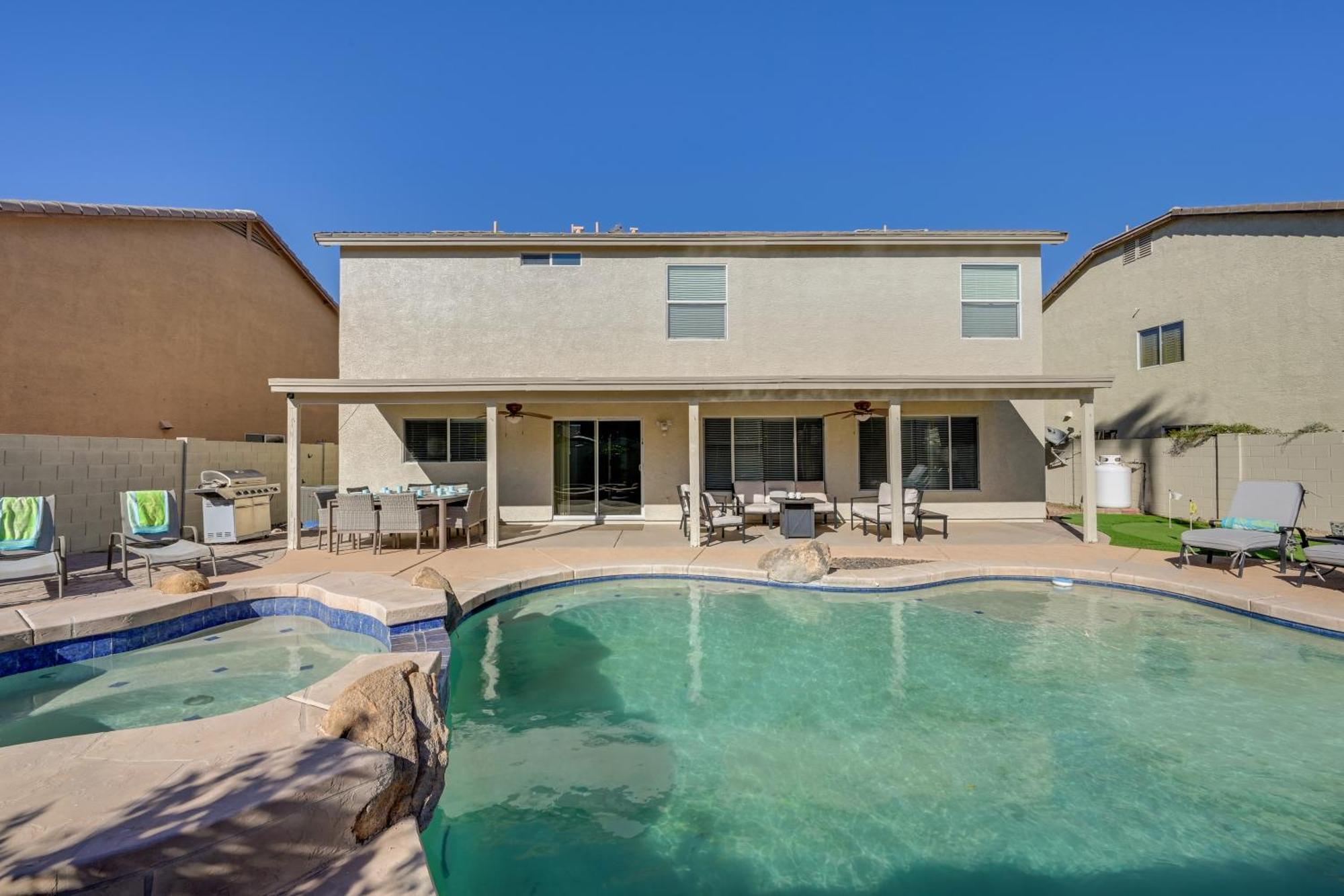 Spacious Arizona Home Pool, 9 Mi To San Tan Mtn Queen Creek Ngoại thất bức ảnh