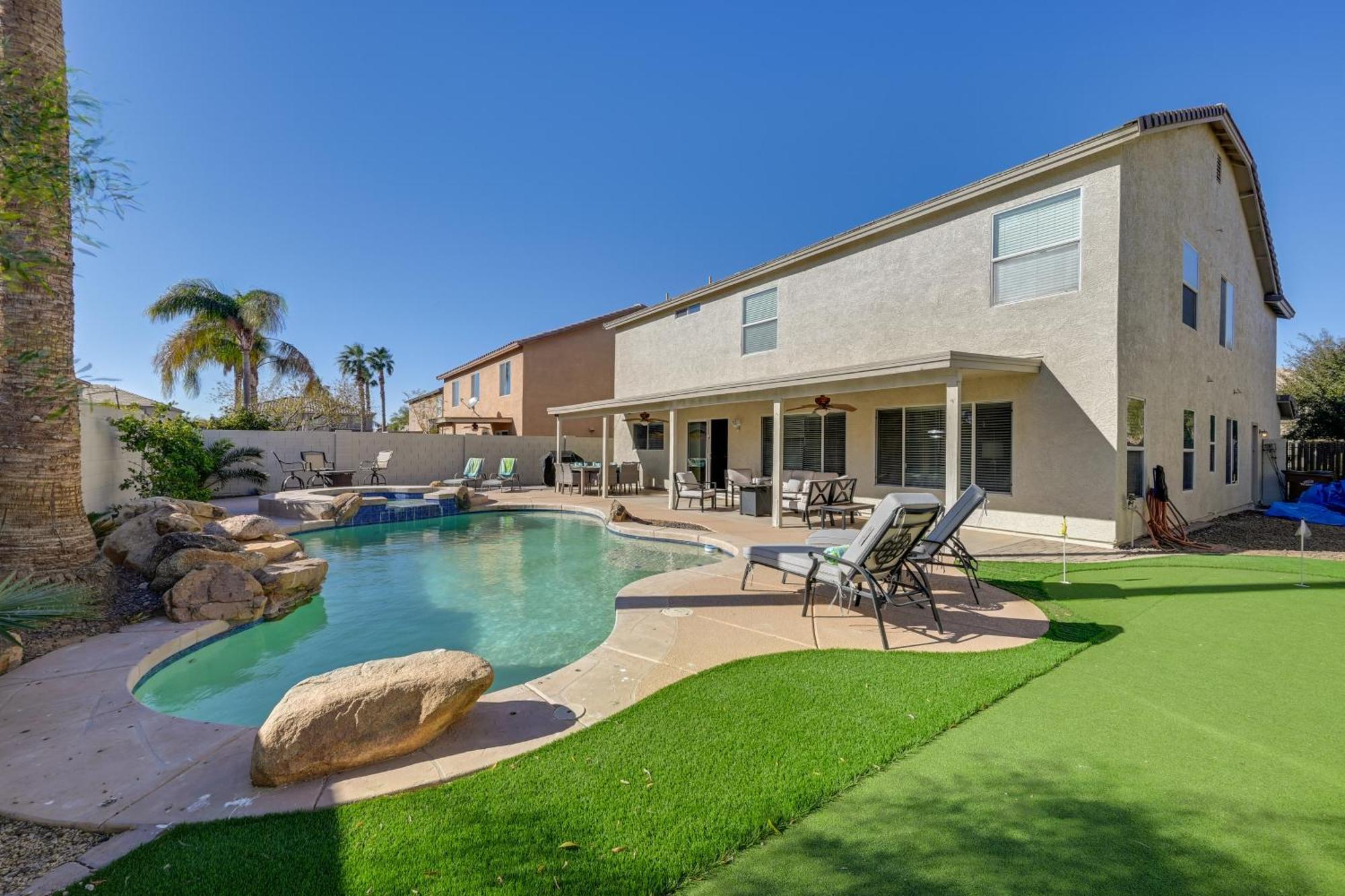 Spacious Arizona Home Pool, 9 Mi To San Tan Mtn Queen Creek Ngoại thất bức ảnh